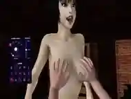 [Gameplay] Big booty 3D MILF takes cock ride and doggystyle